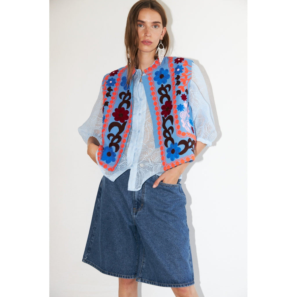 Bin Vest Blue