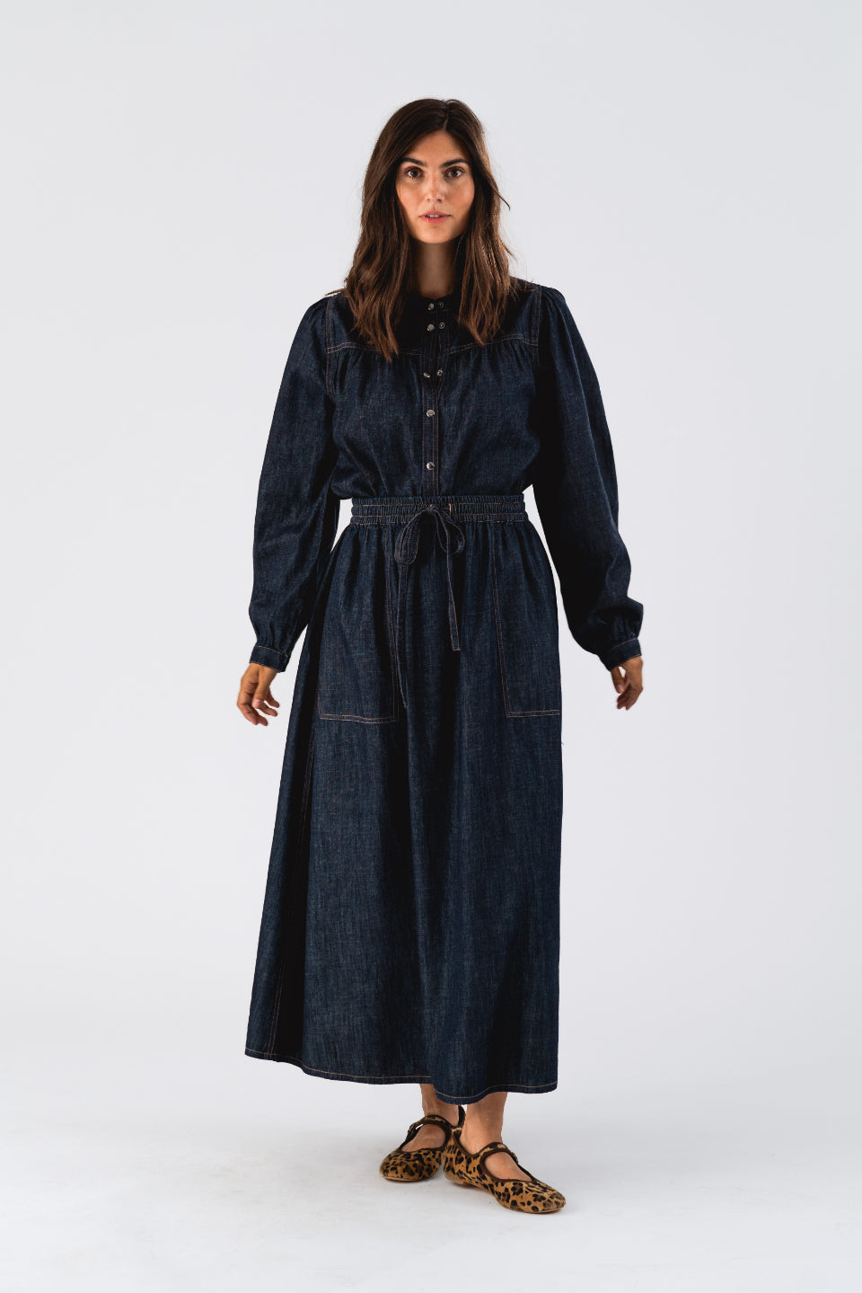 Akana Maxi Skirt Blue