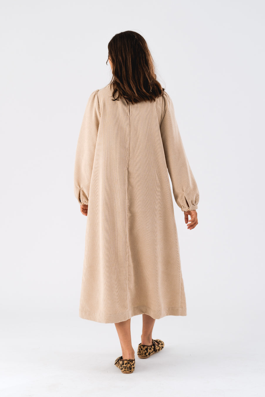 Lucas Midi Dress Sand