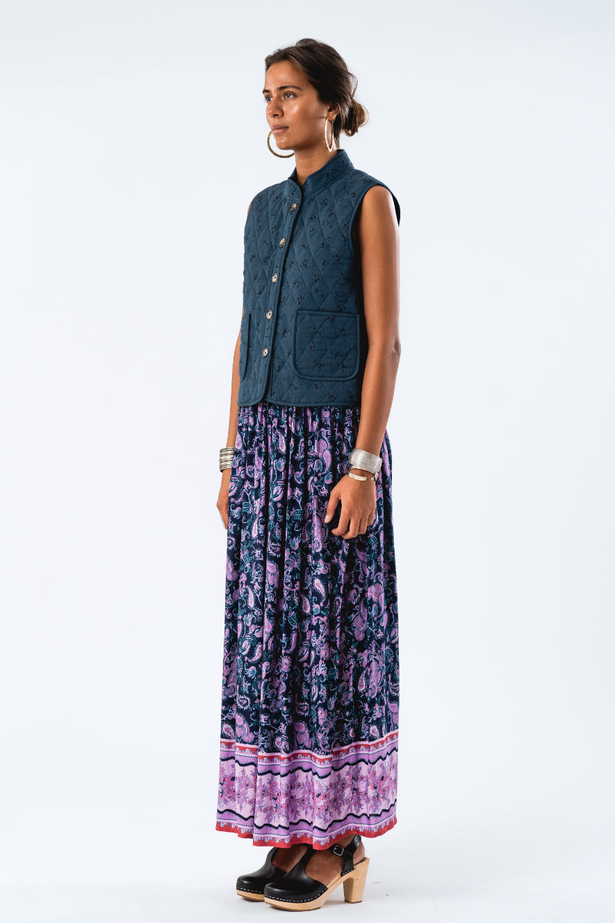 Cairo Vest Dark Blue