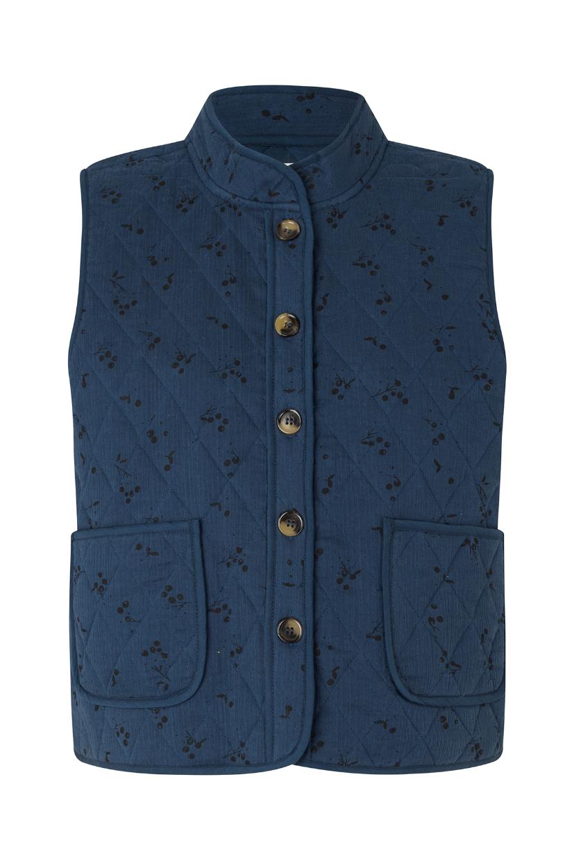 Cairo Vest Dark Blue