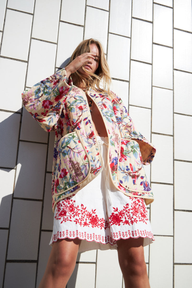 Lulu Jacket Flower Print