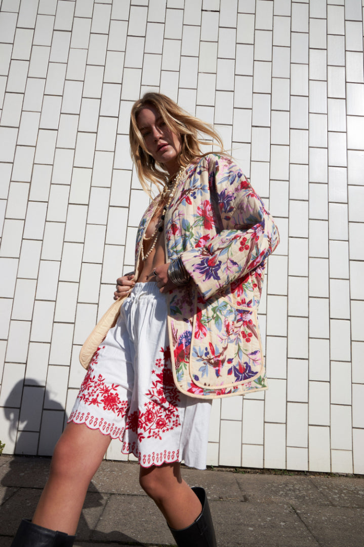 Lulu Jacket Flower Print