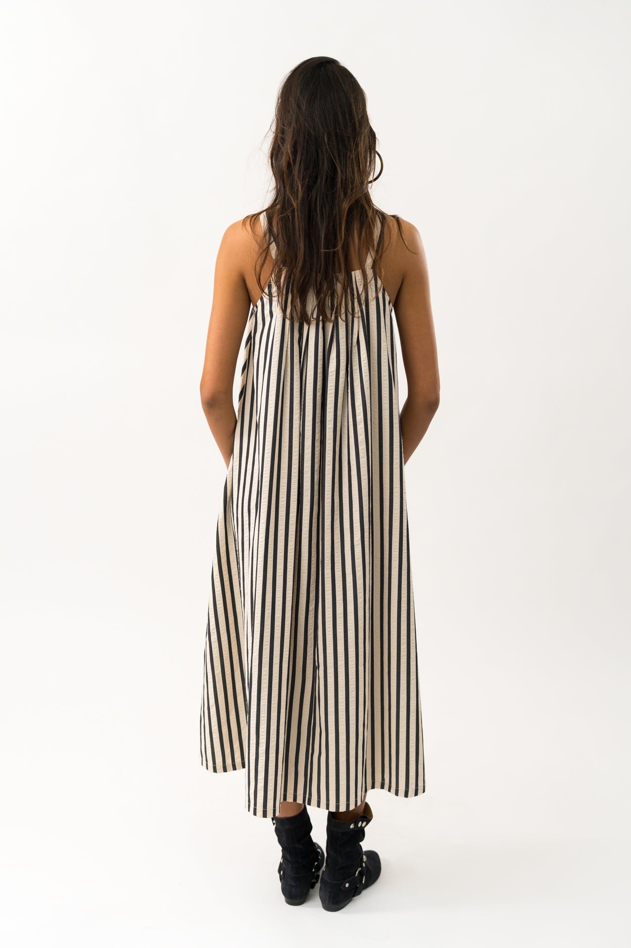 Lungo Maxi Dress Stripe