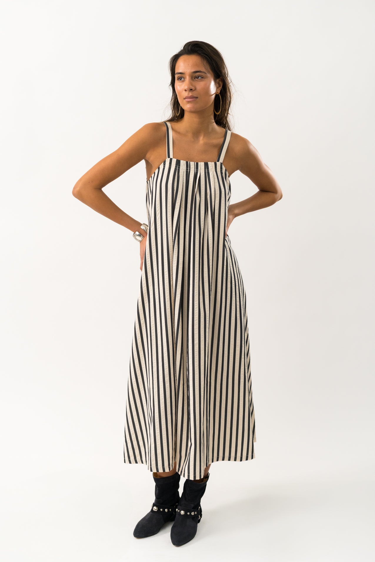 Lungo Maxi Dress Stripe