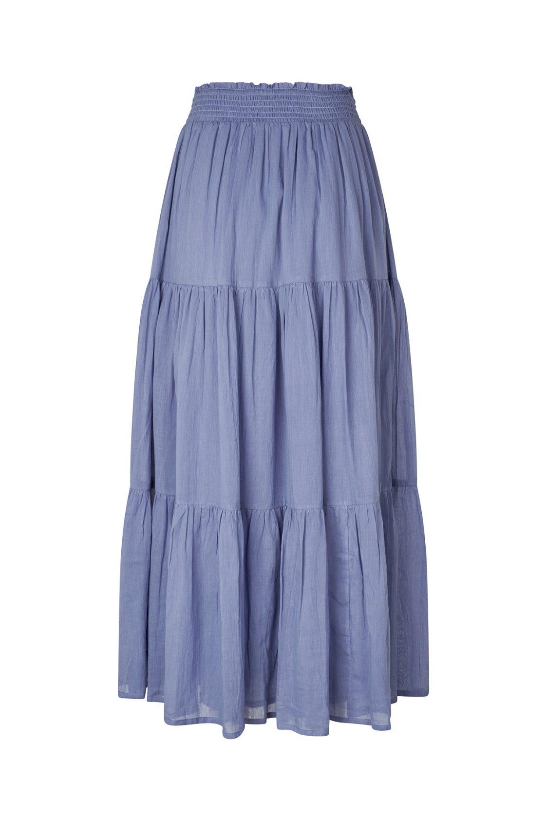 Diamond Maxi Skirt Blue