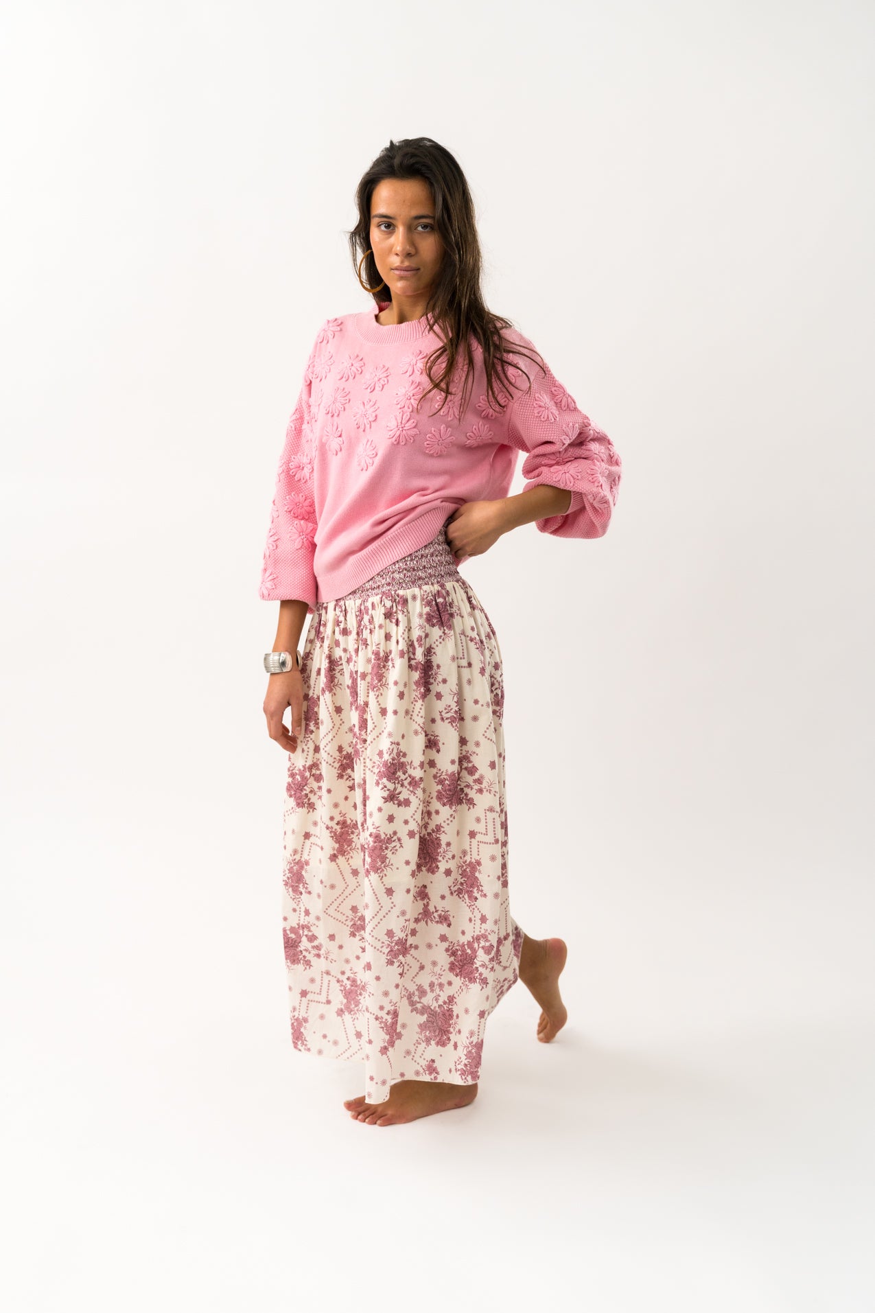Musa Knit Jumper Pink