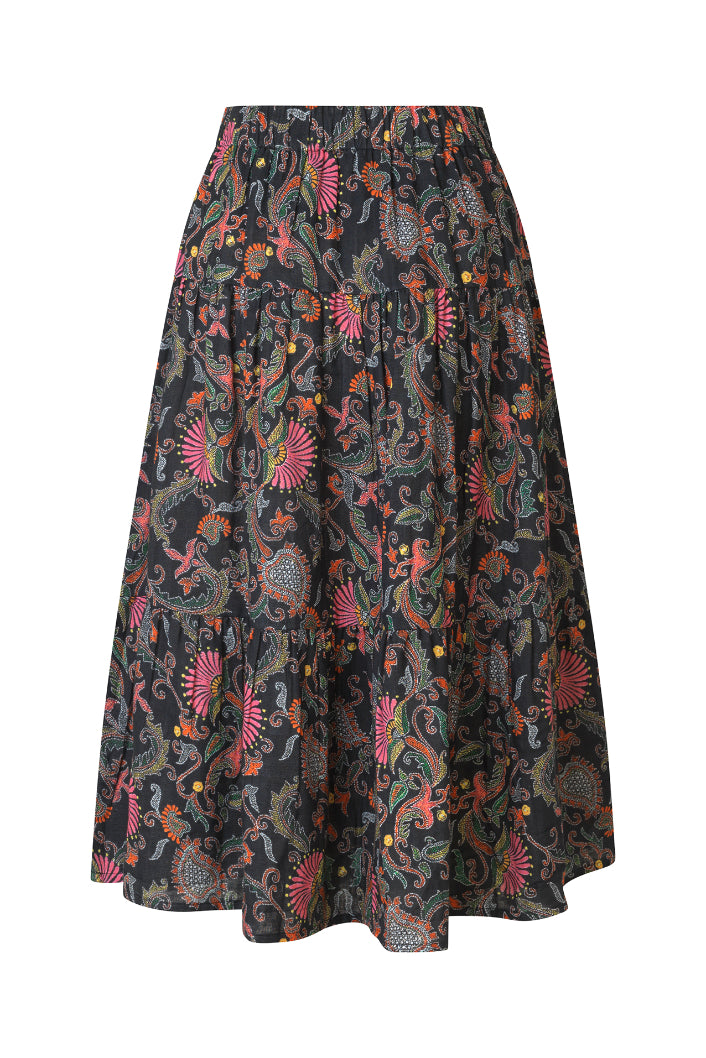 Morning Skirt Flower Print