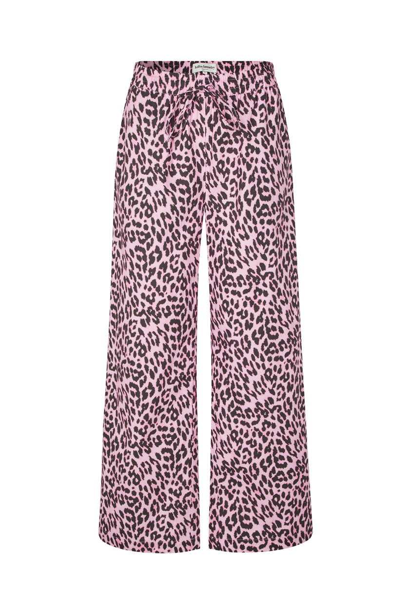 Liam Pants Pink Leopard