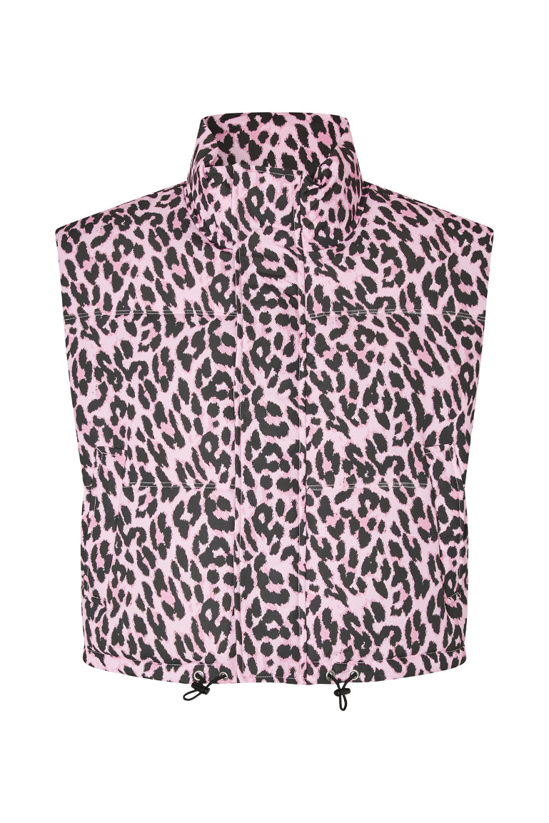 Sada Vest Leopard Pink