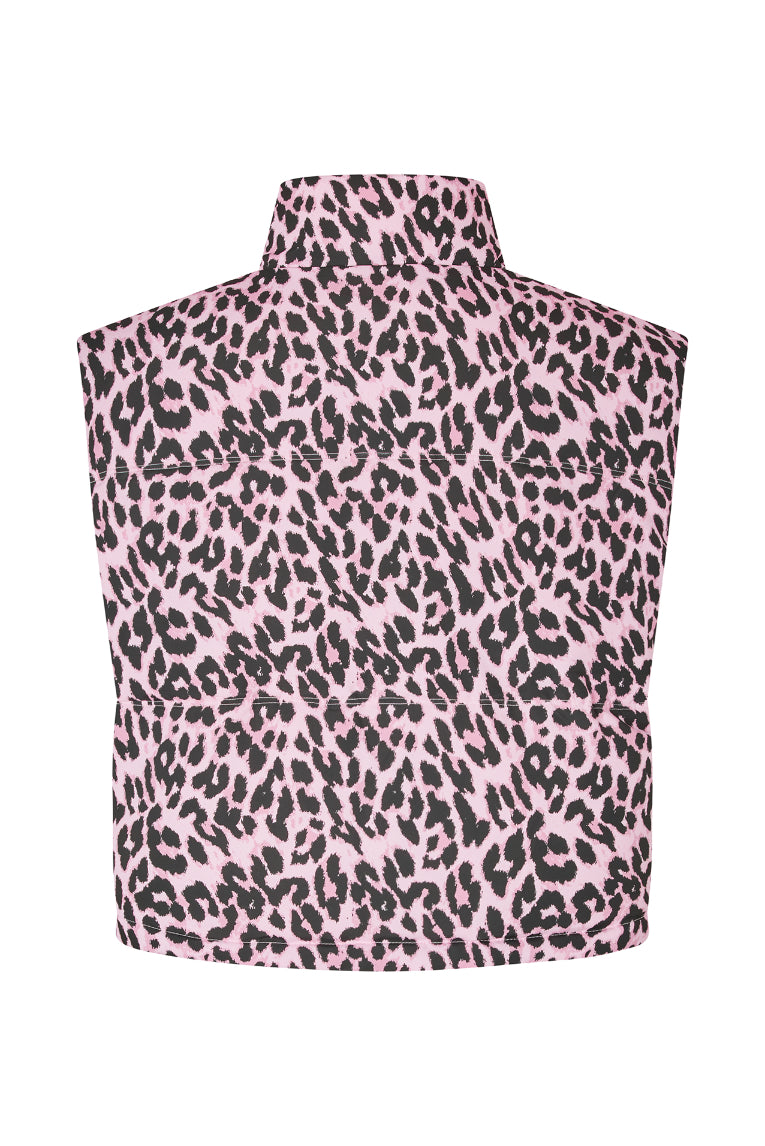 Sada Vest Leopard Pink