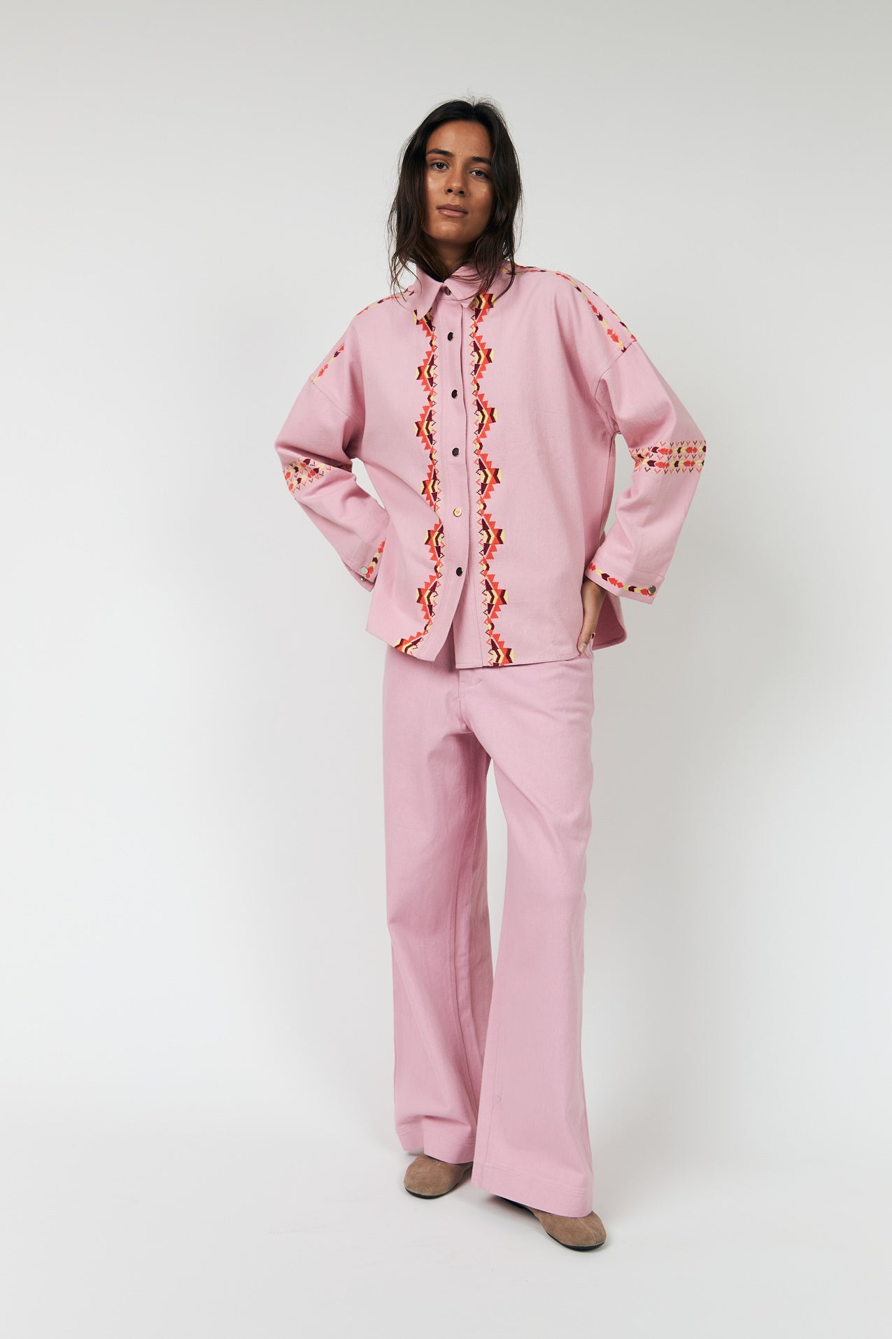 Vieda Overshirt Pink