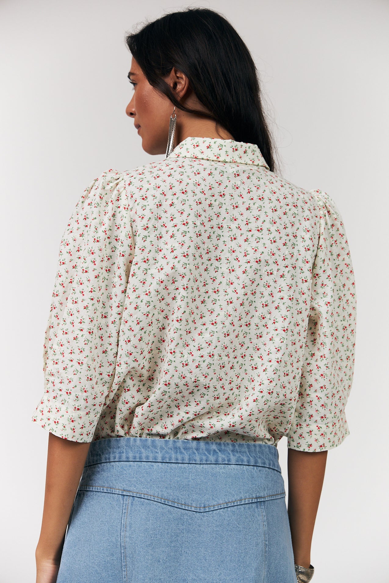 Bono Shirt Red Print