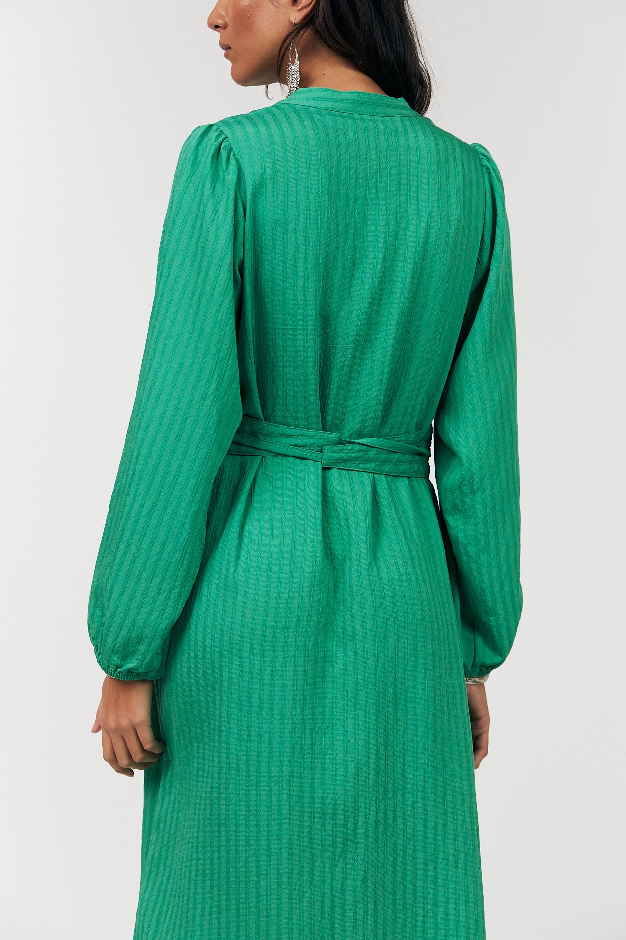 Paris Midi Dress Green