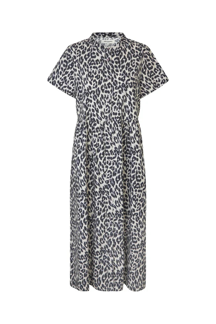 Aliya Maxi Dress Leopard