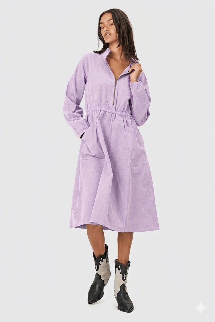 Dundee Dress Lilac