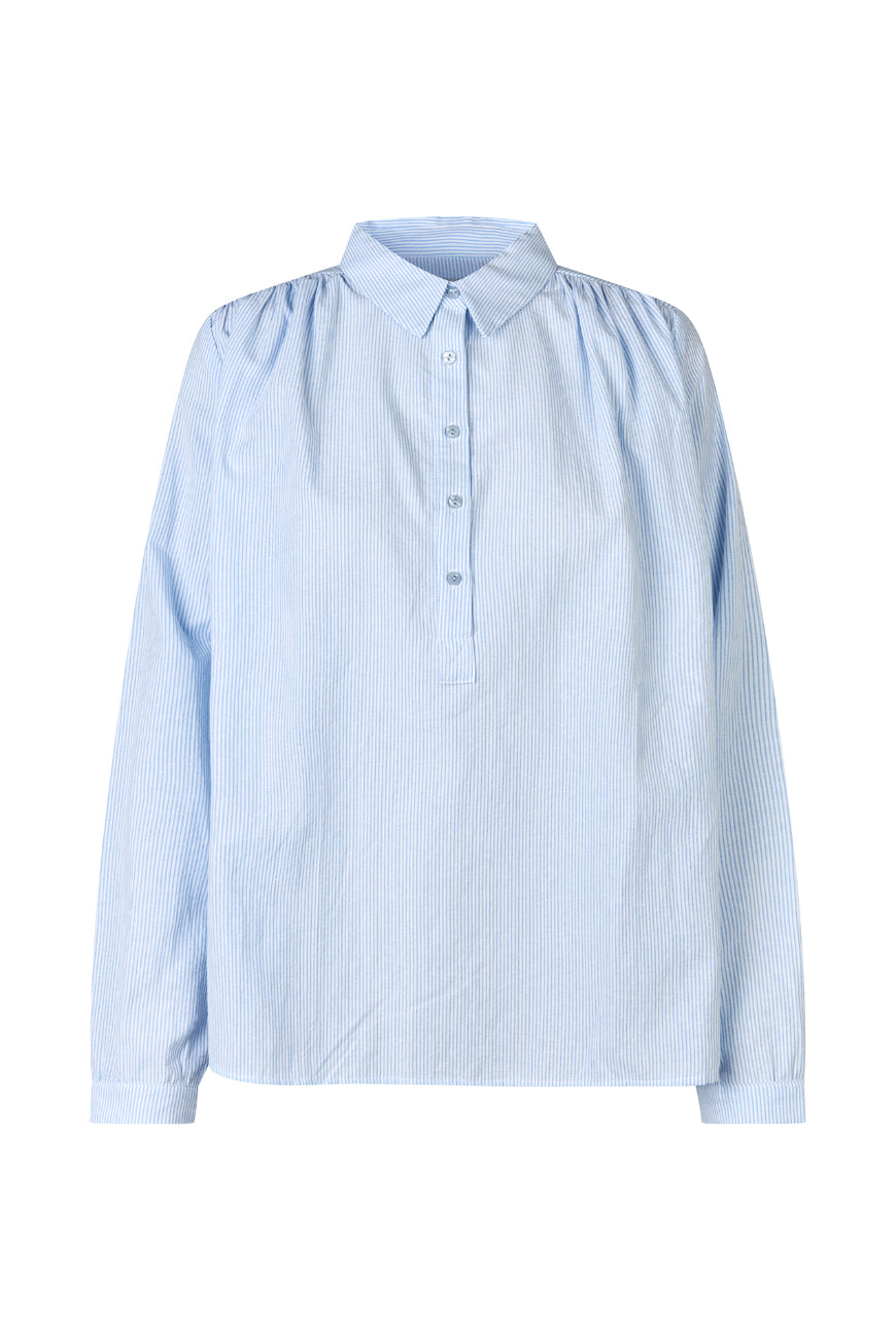 Lari Stripe Light Blue Shirt