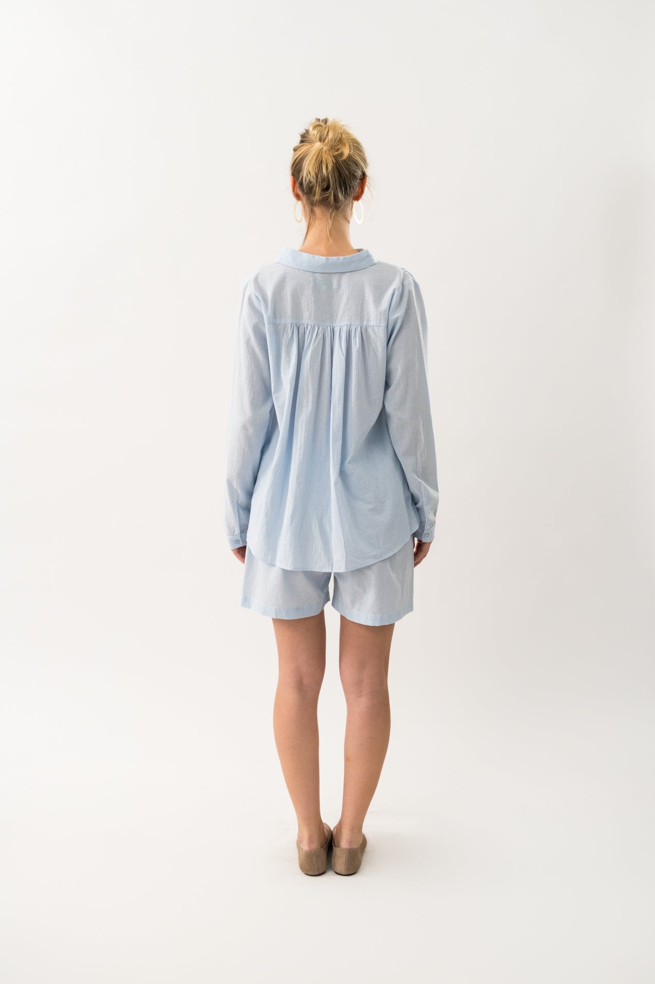 Lari Stripe Light Blue Shirt