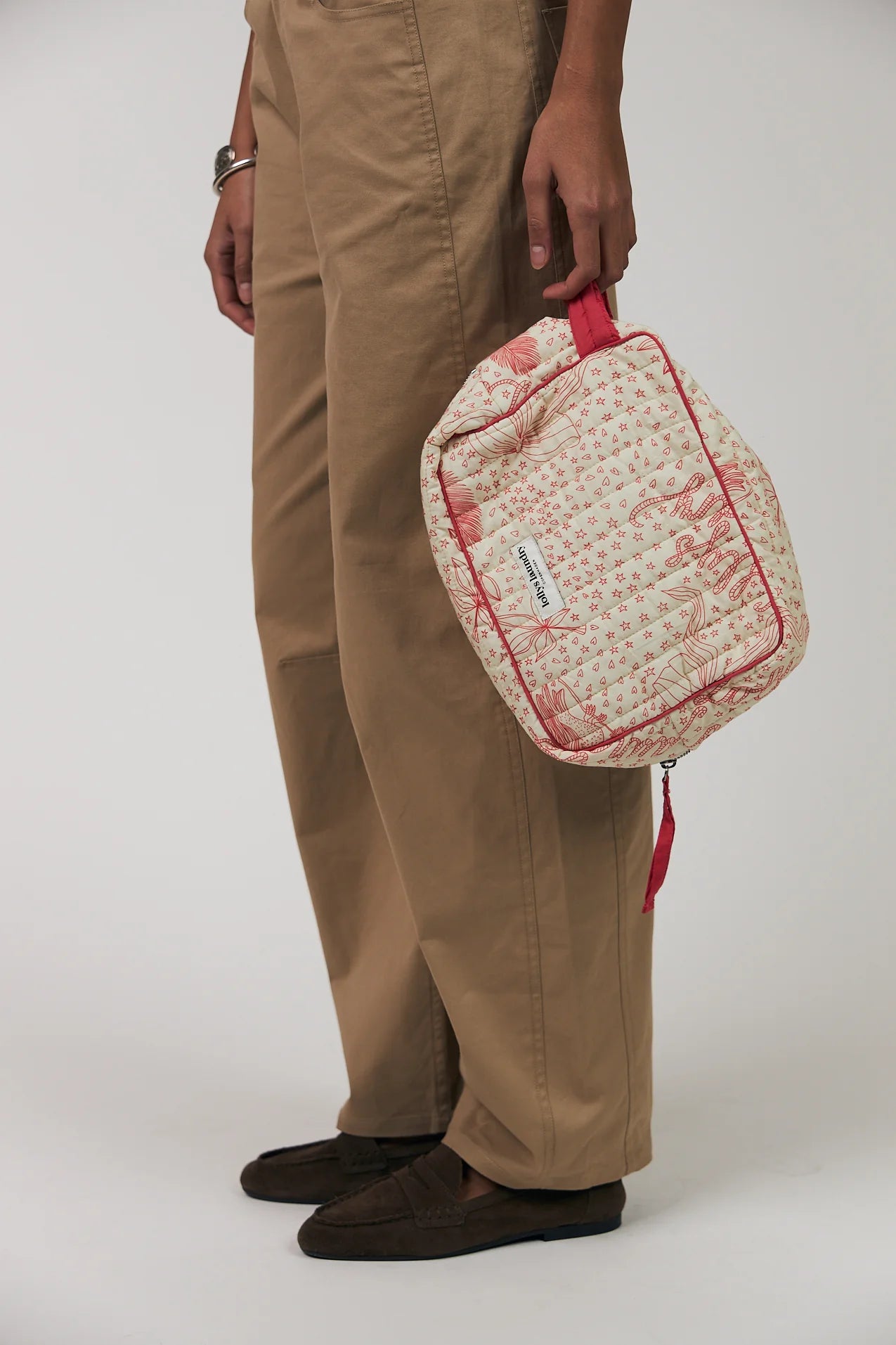 Fern Toiletry Bag Red