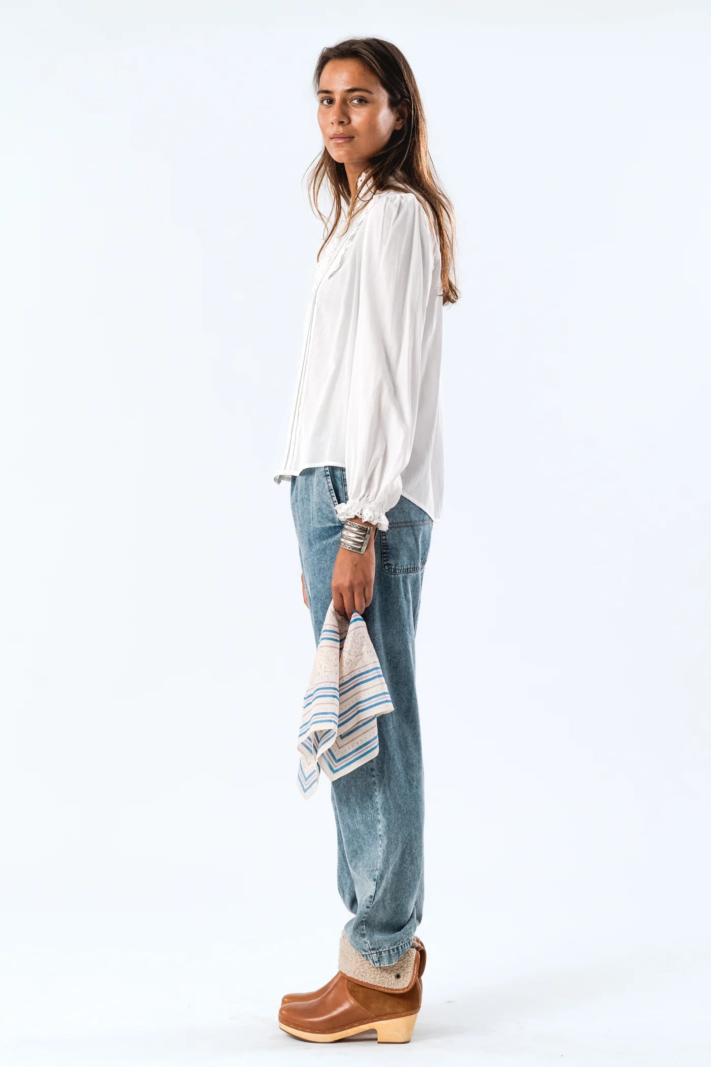 Hemlock Bandana Creme