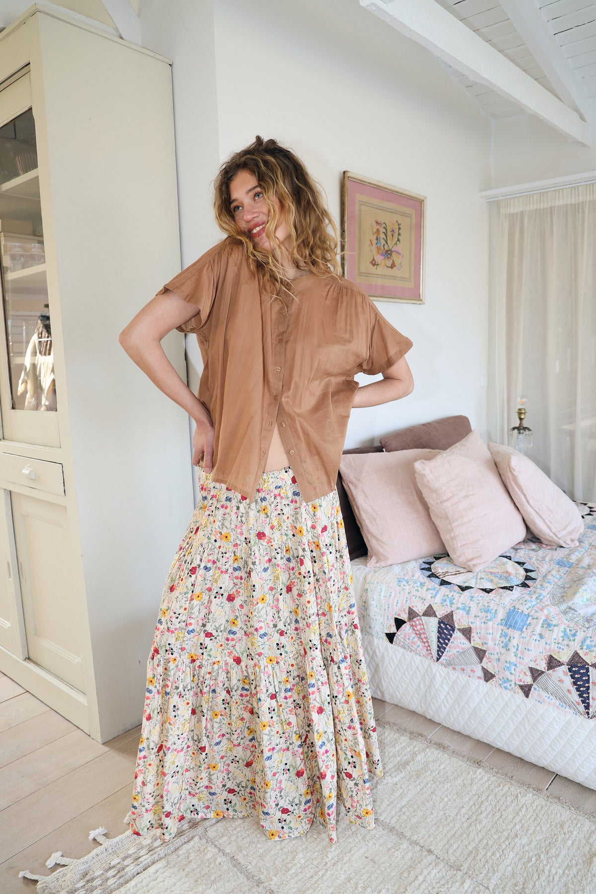 Mya Shirt Camel