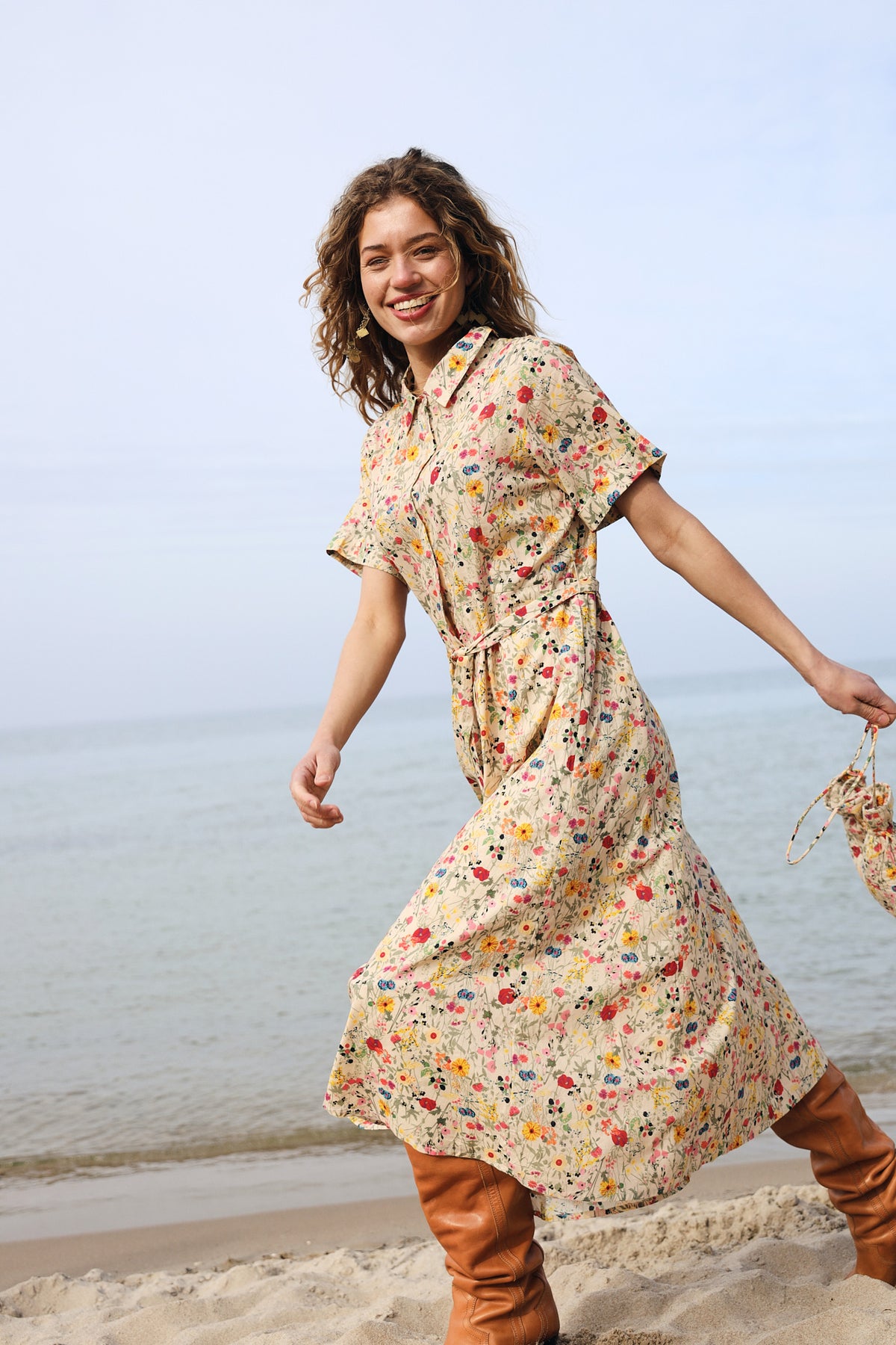 Blake Dress Flower Print
