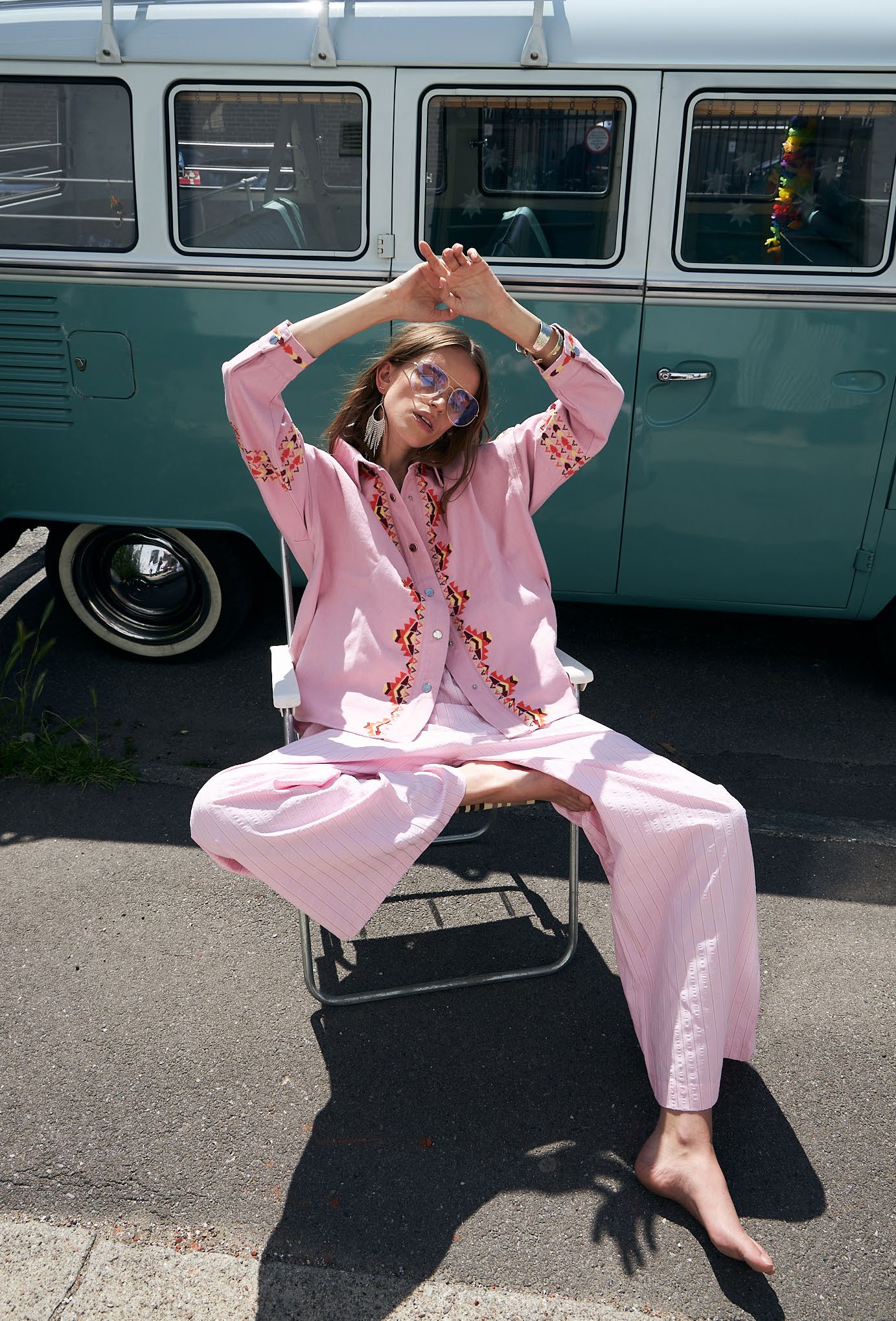 Vieda Overshirt Pink