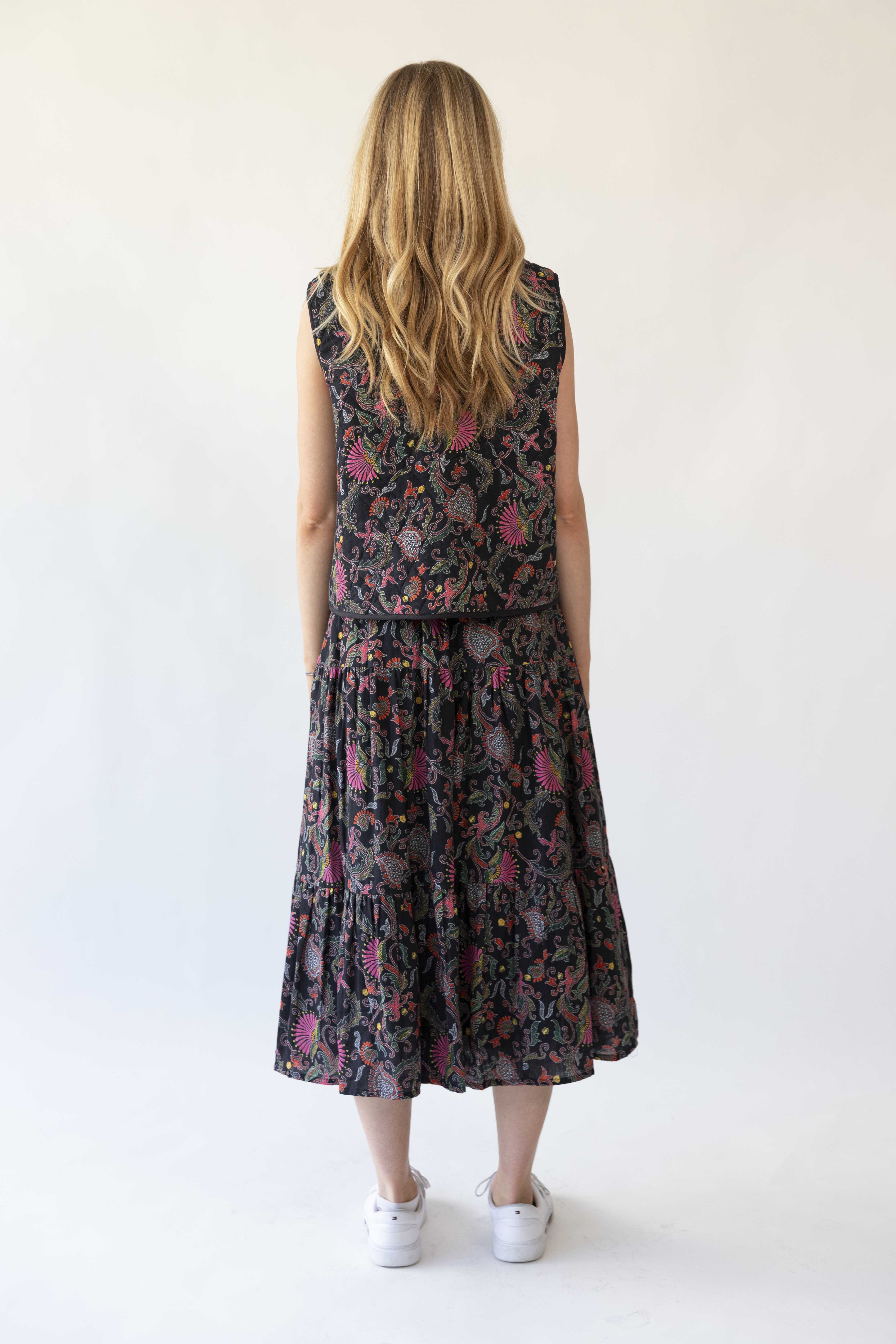 Morning Skirt Flower Print