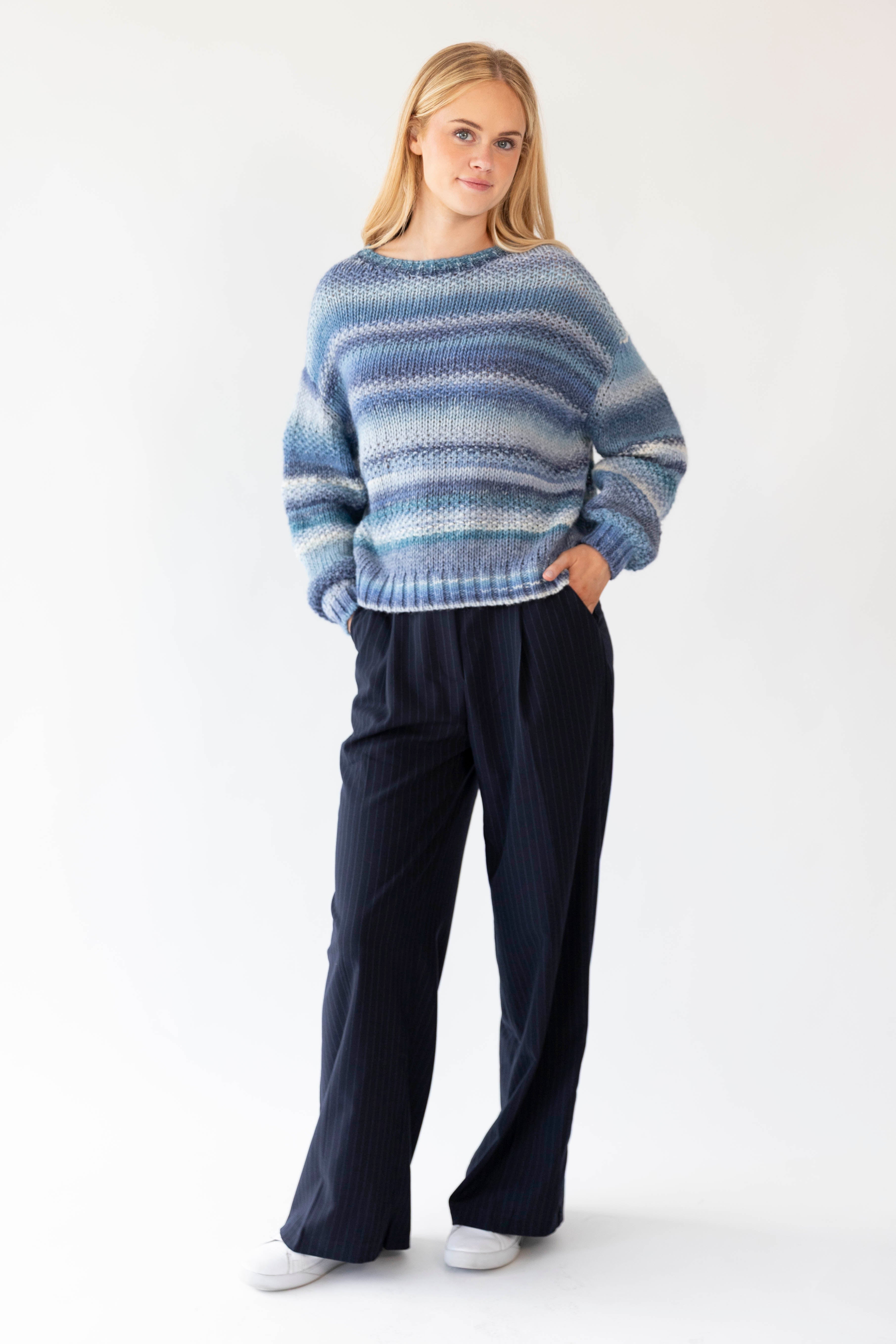 Fairhaven Jumper Light Blue