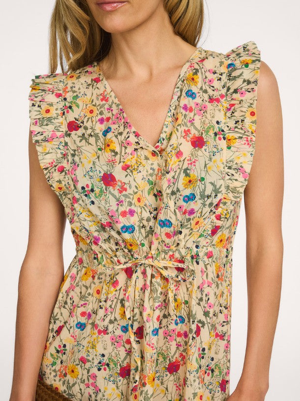 Samo Midi Dress Flower Print