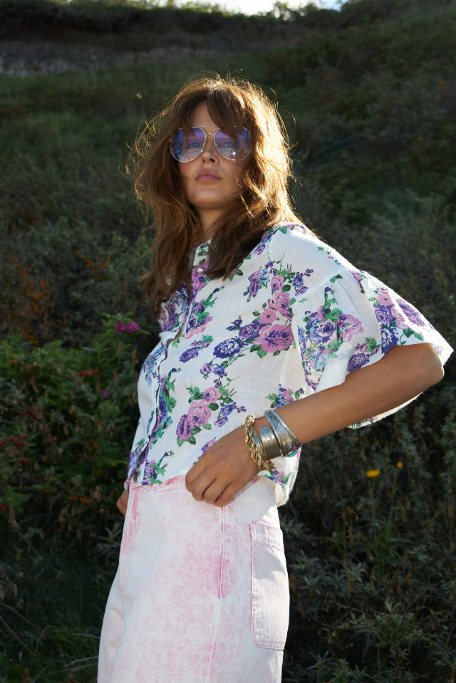 Summer Shirt Flower Print