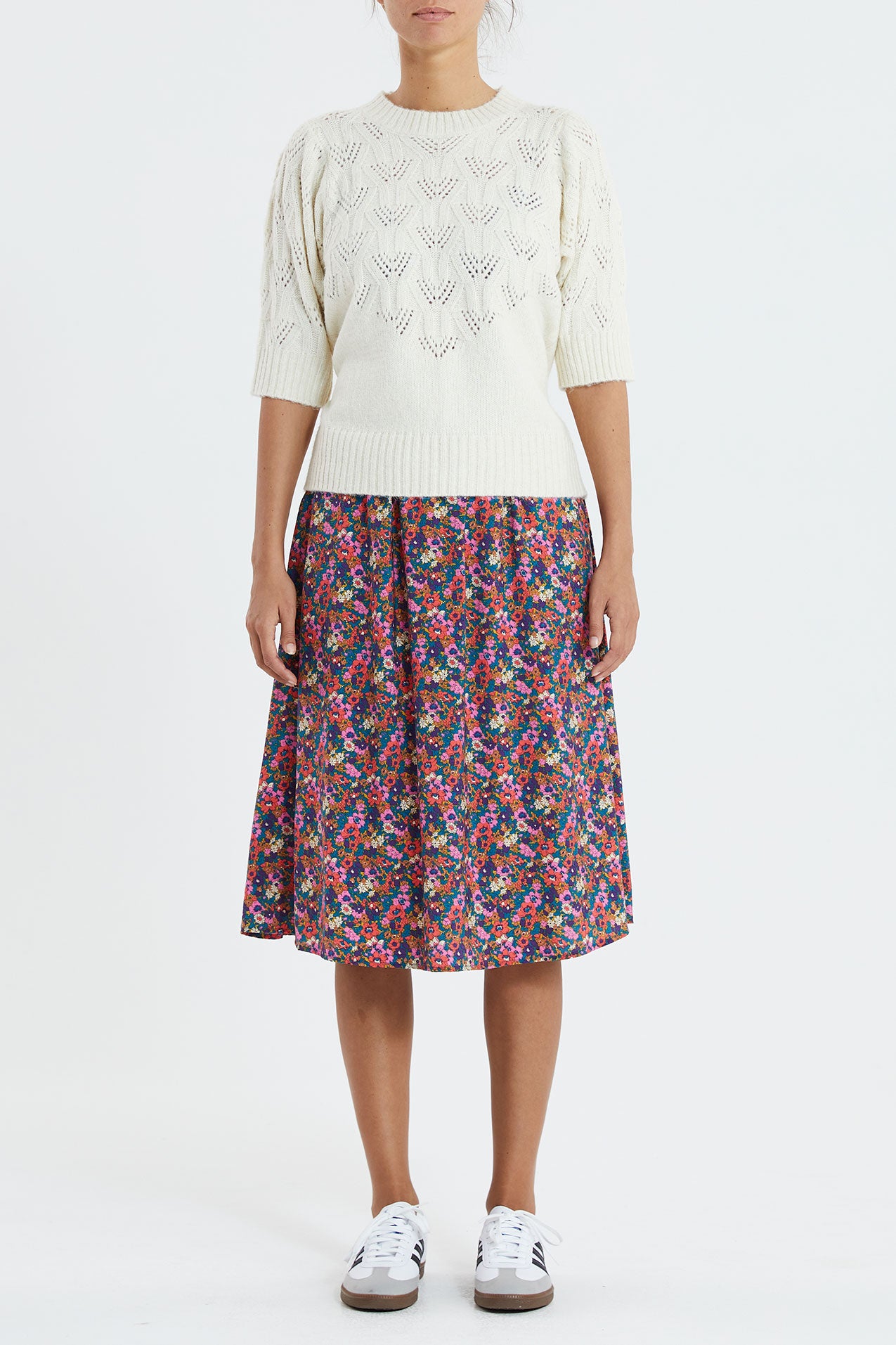 Ella Skirt Flower Print