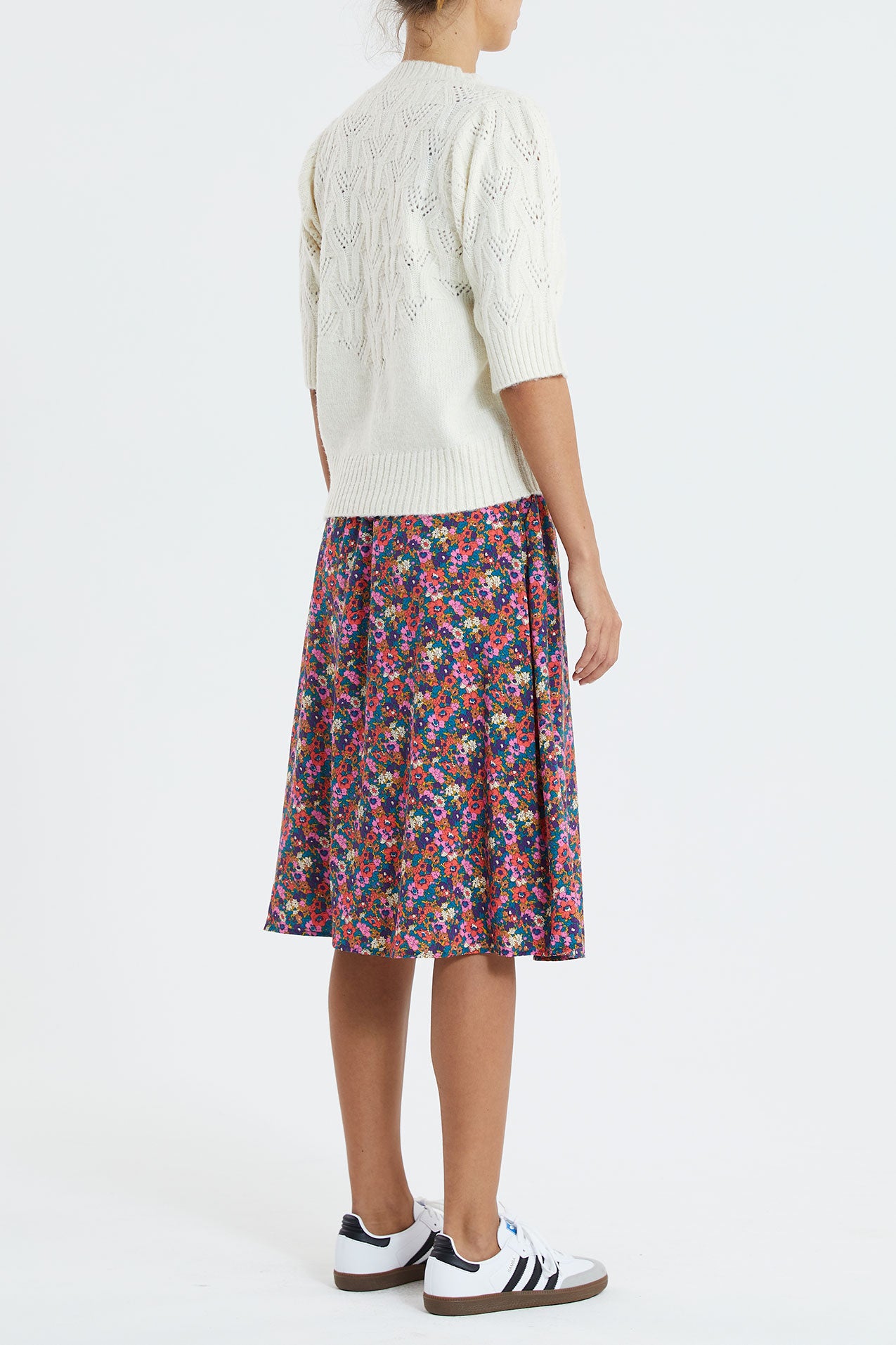 Ella Skirt Flower Print