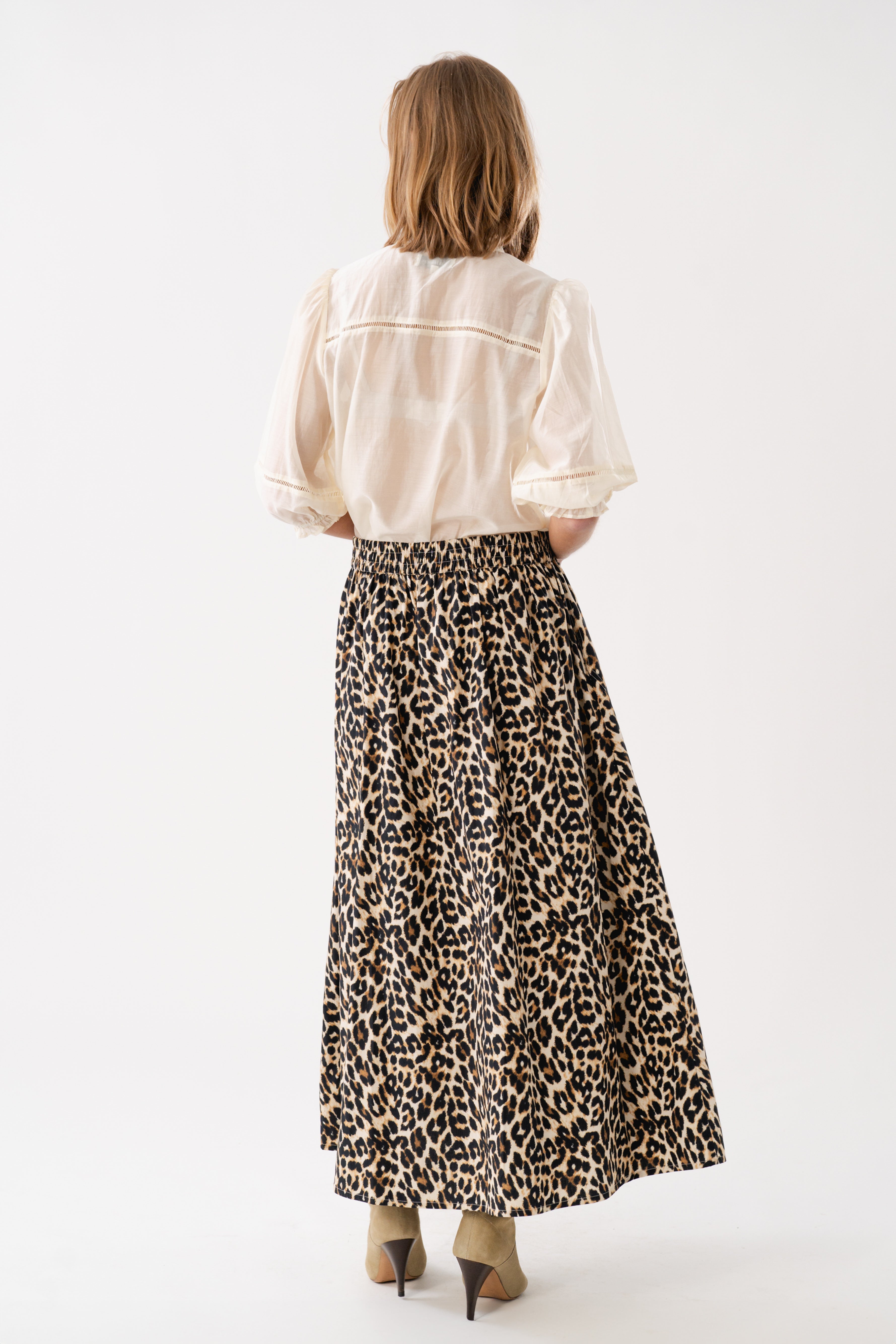 Akana Maxi Skirt Leopard