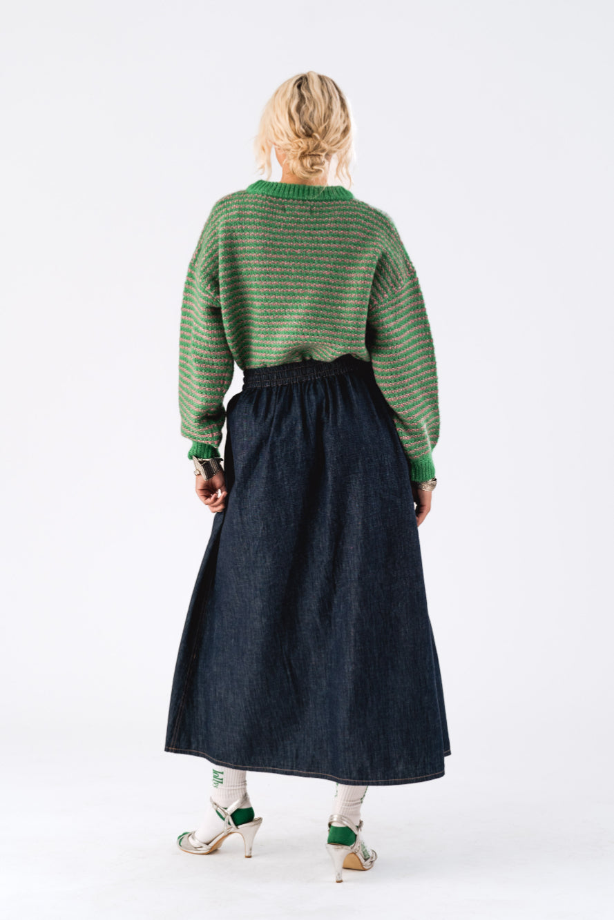 Akana Maxi Skirt Blue