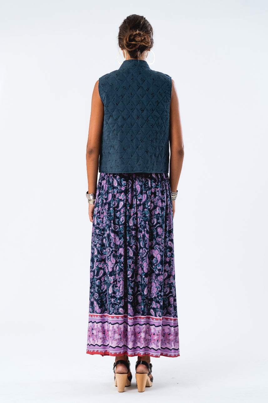 Cairo Vest Dark Blue