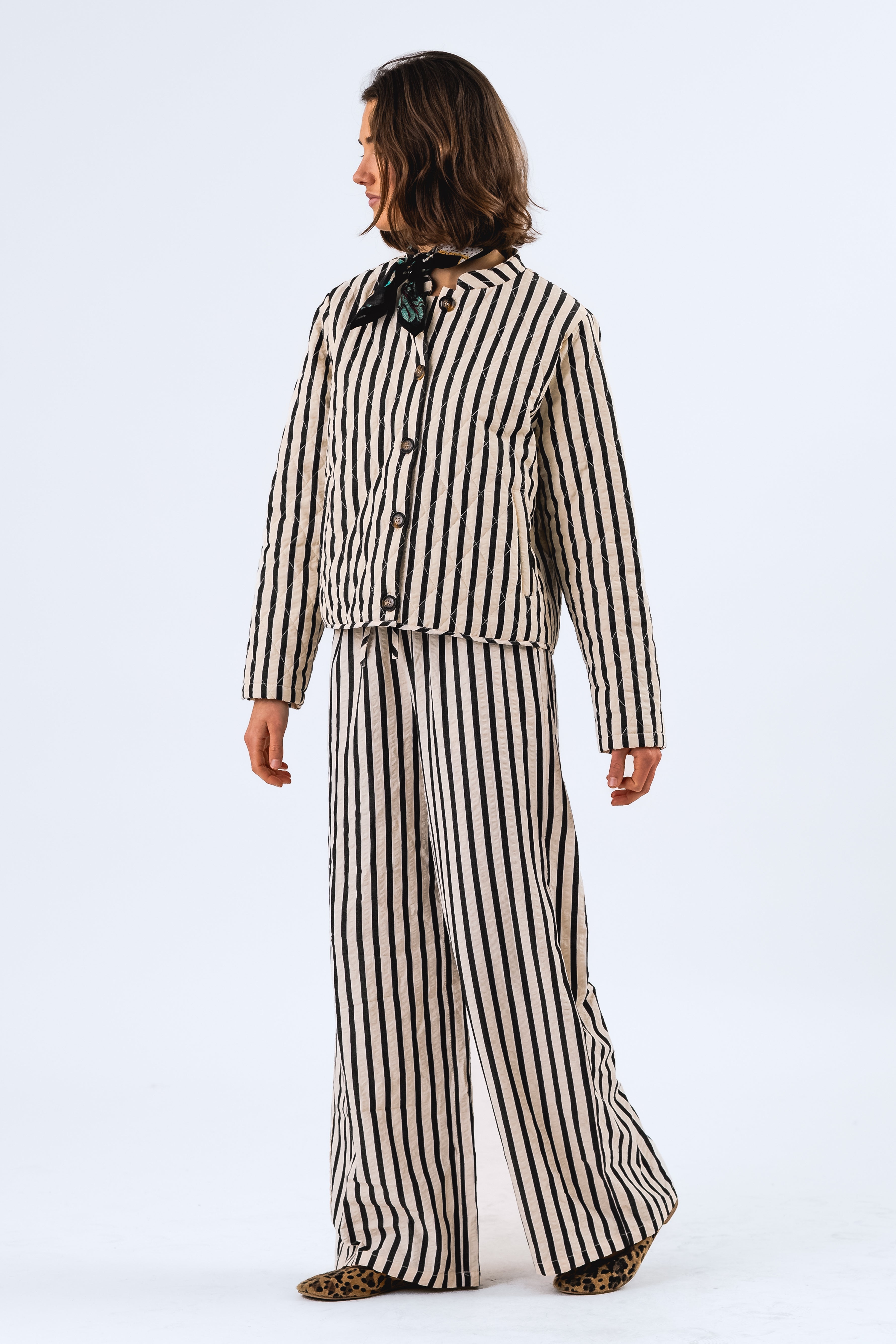 Emilia Jacket Stripe