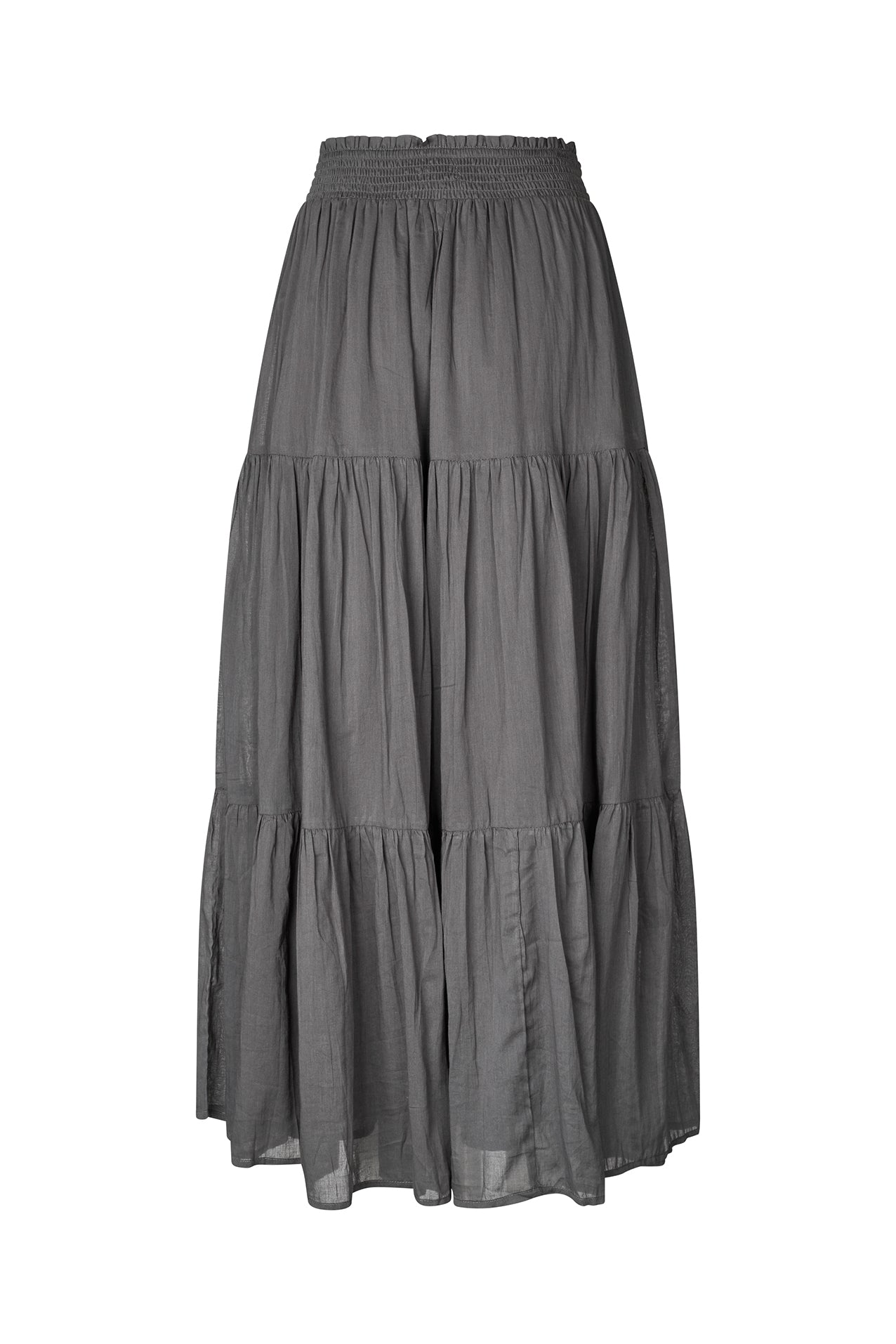 Diamond Maxi Skirt Washed Black