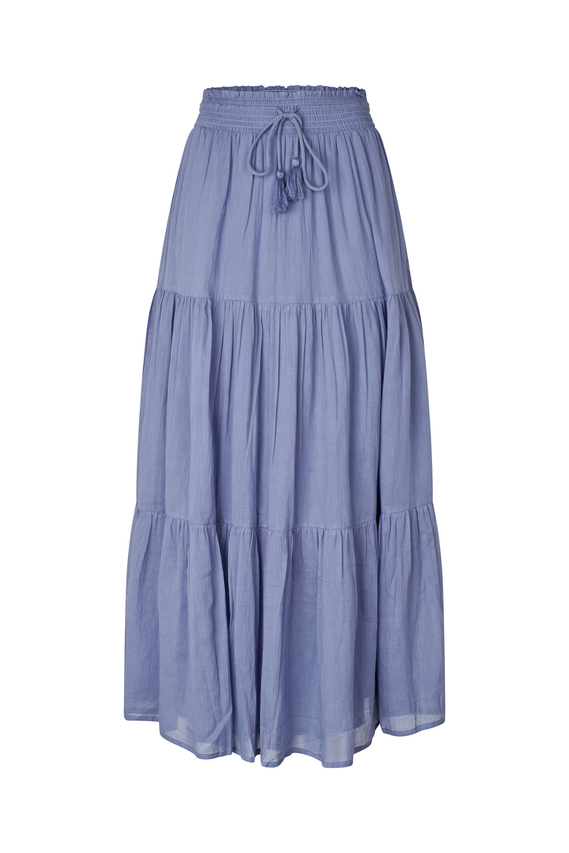 Diamond Maxi Skirt Blue