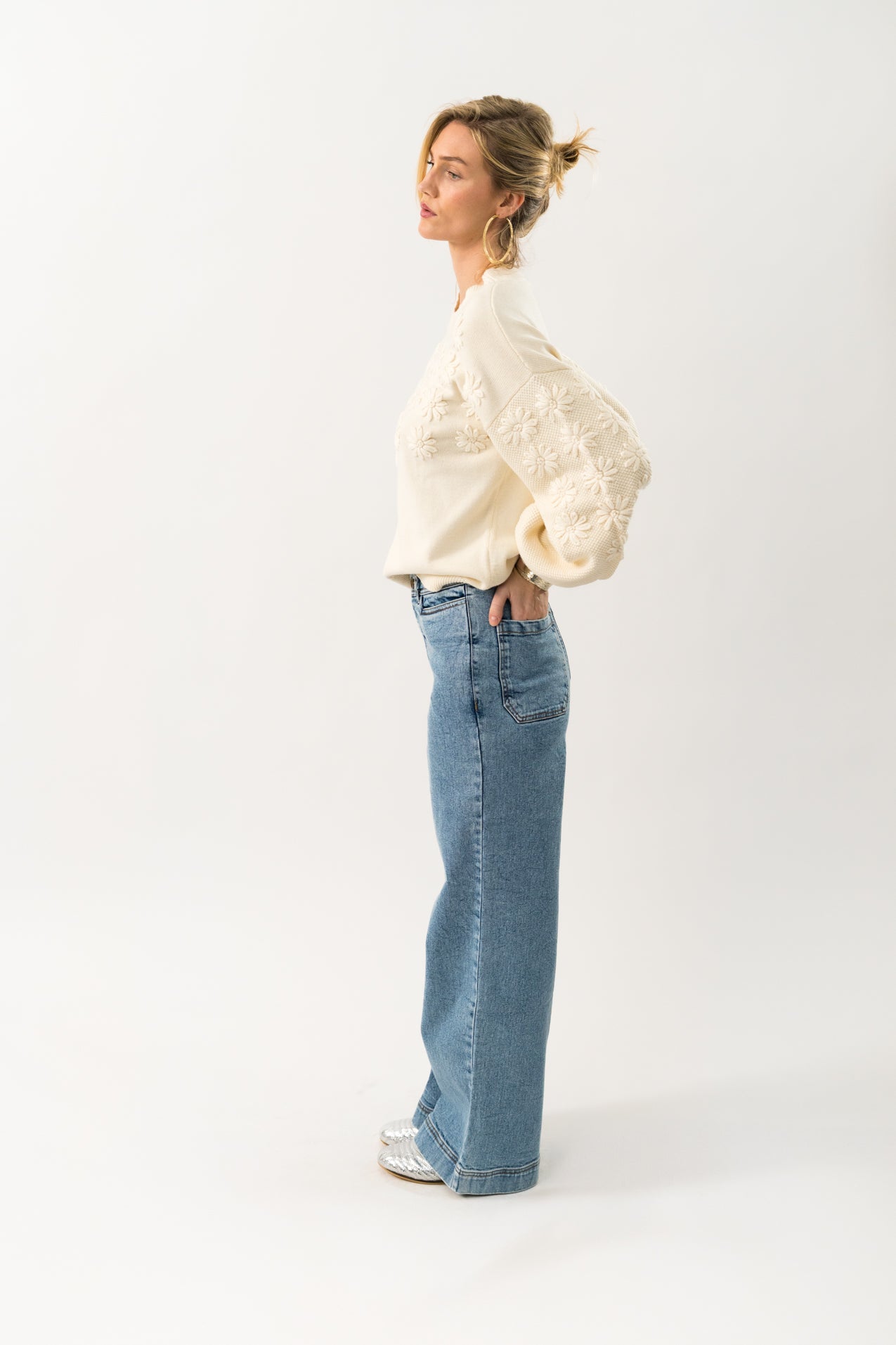 Musa Knit Jumper Creme