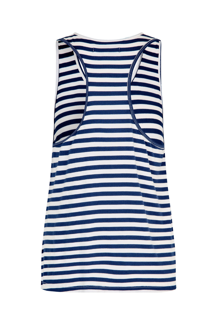 Als Top Blue Stripe