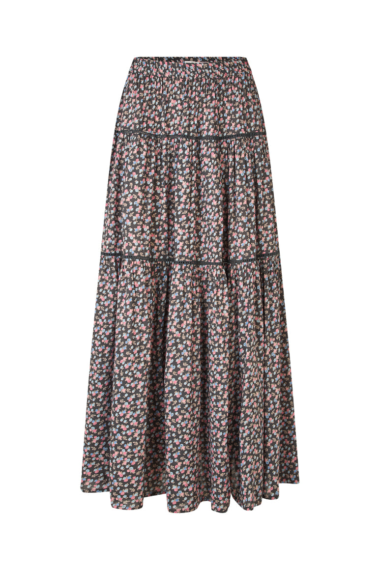 Sunset Skirt Washed Black