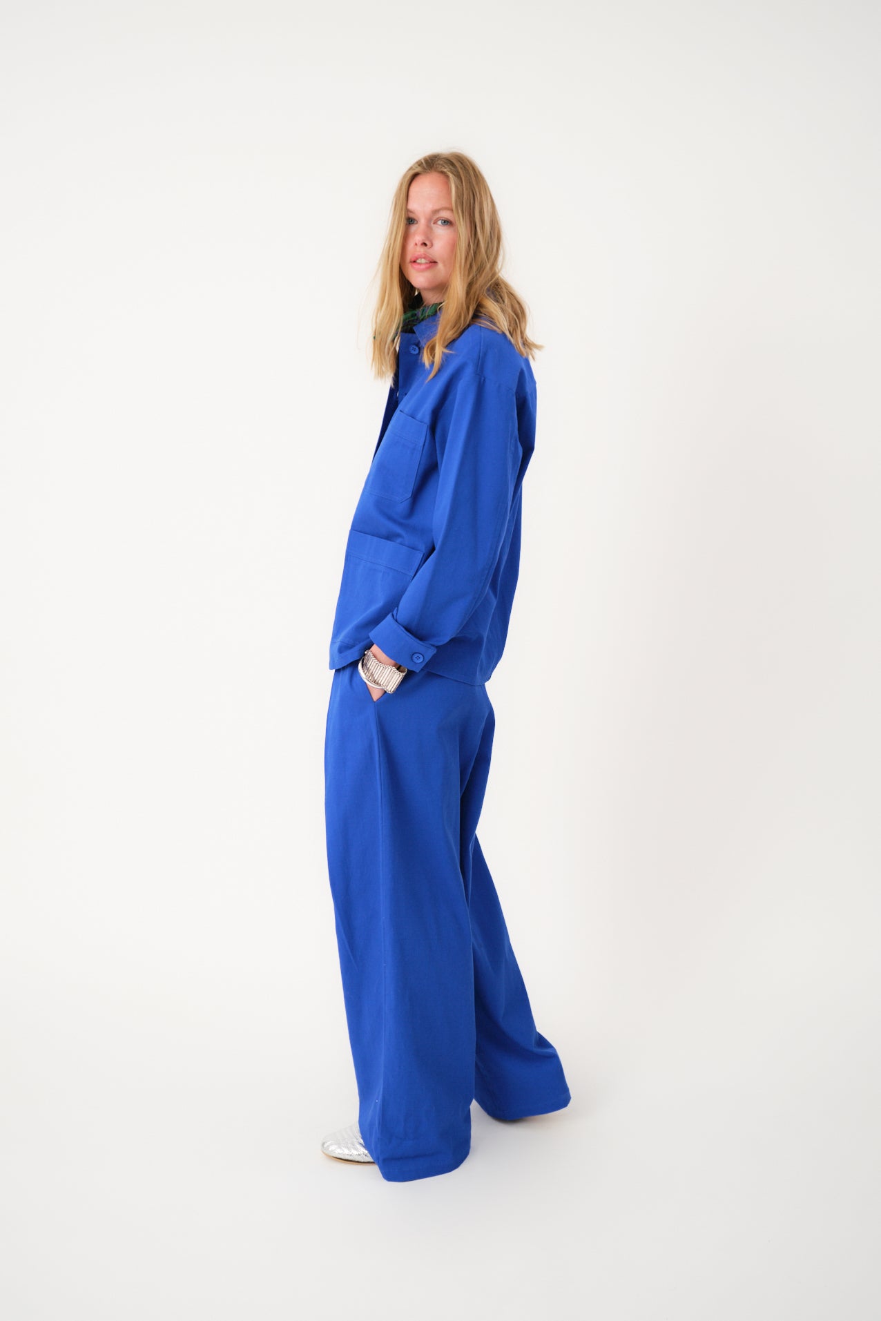 Edda Jacket Neon Blue