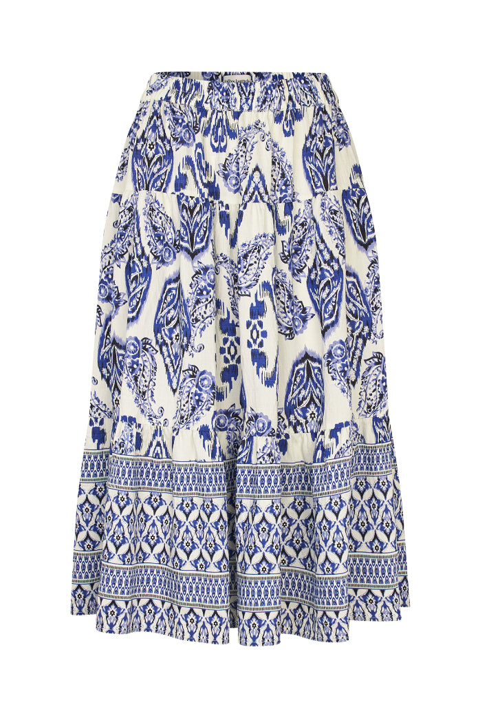 Morning Midi Skirt Blue