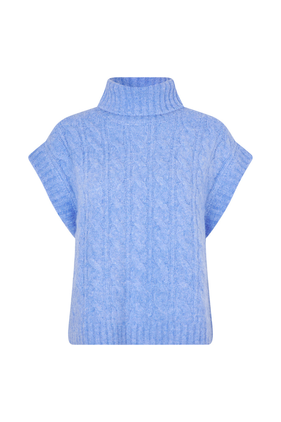 Fresno knit Vest Blue