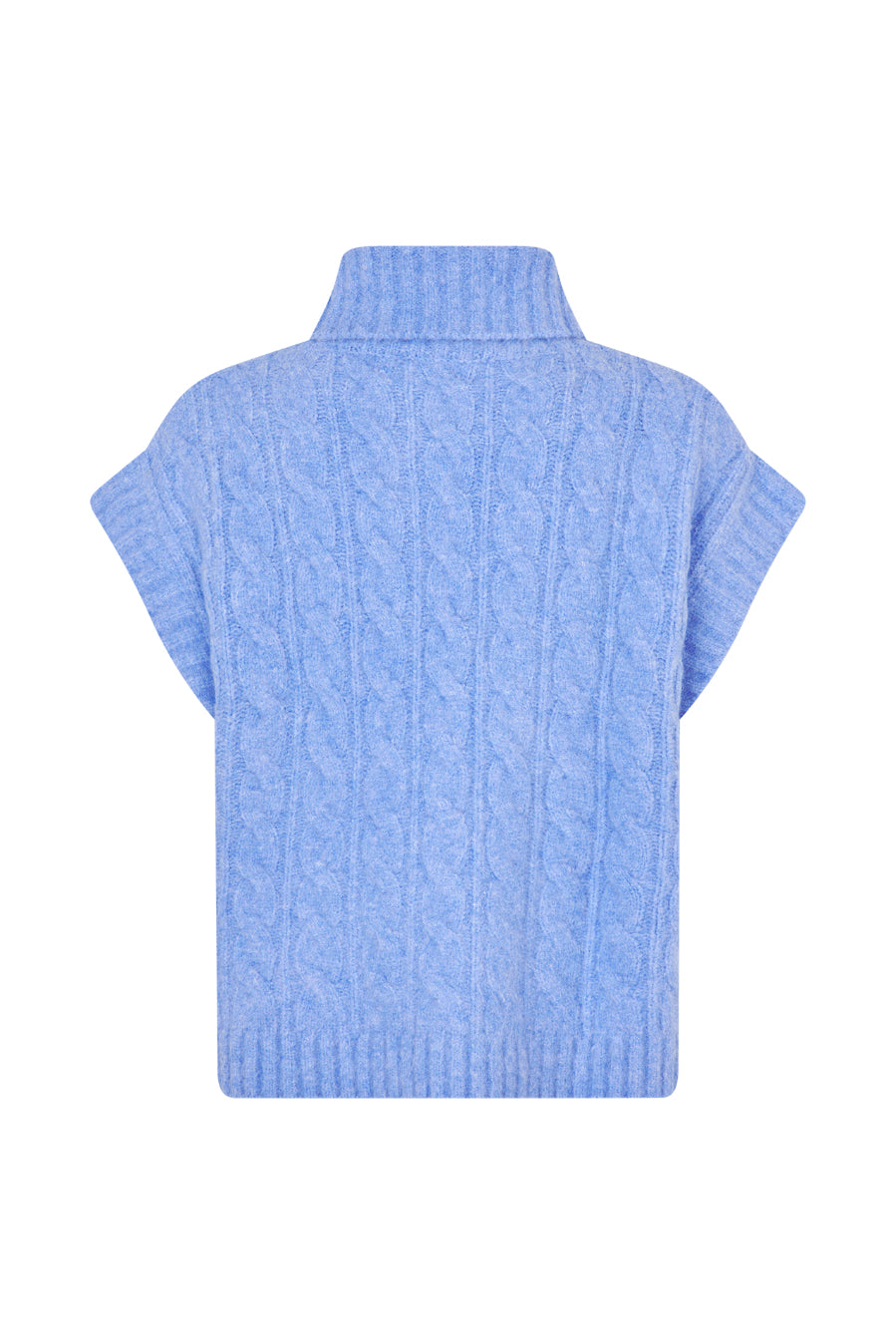 Fresno knit Vest Blue