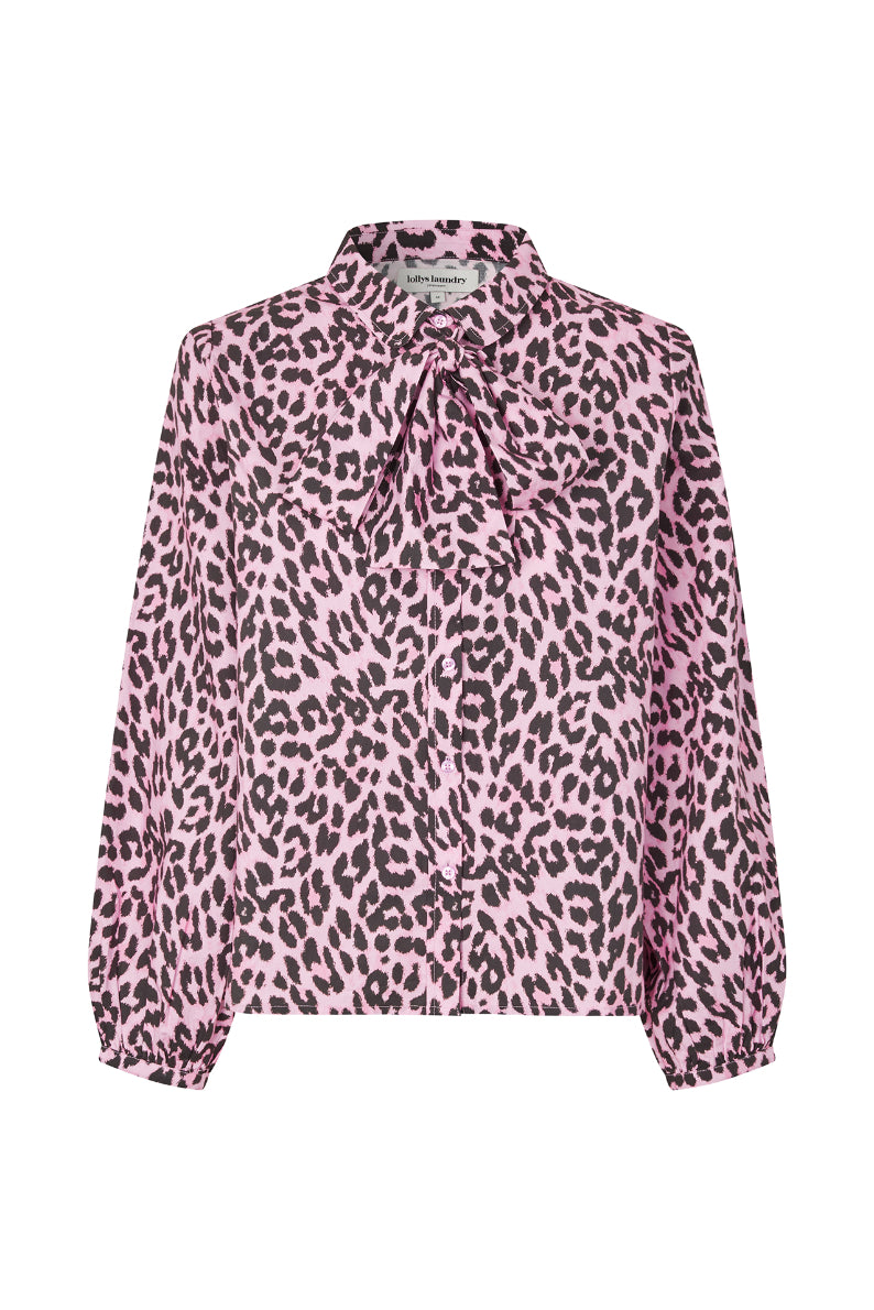 Ellie Shirt Pink Leopard
