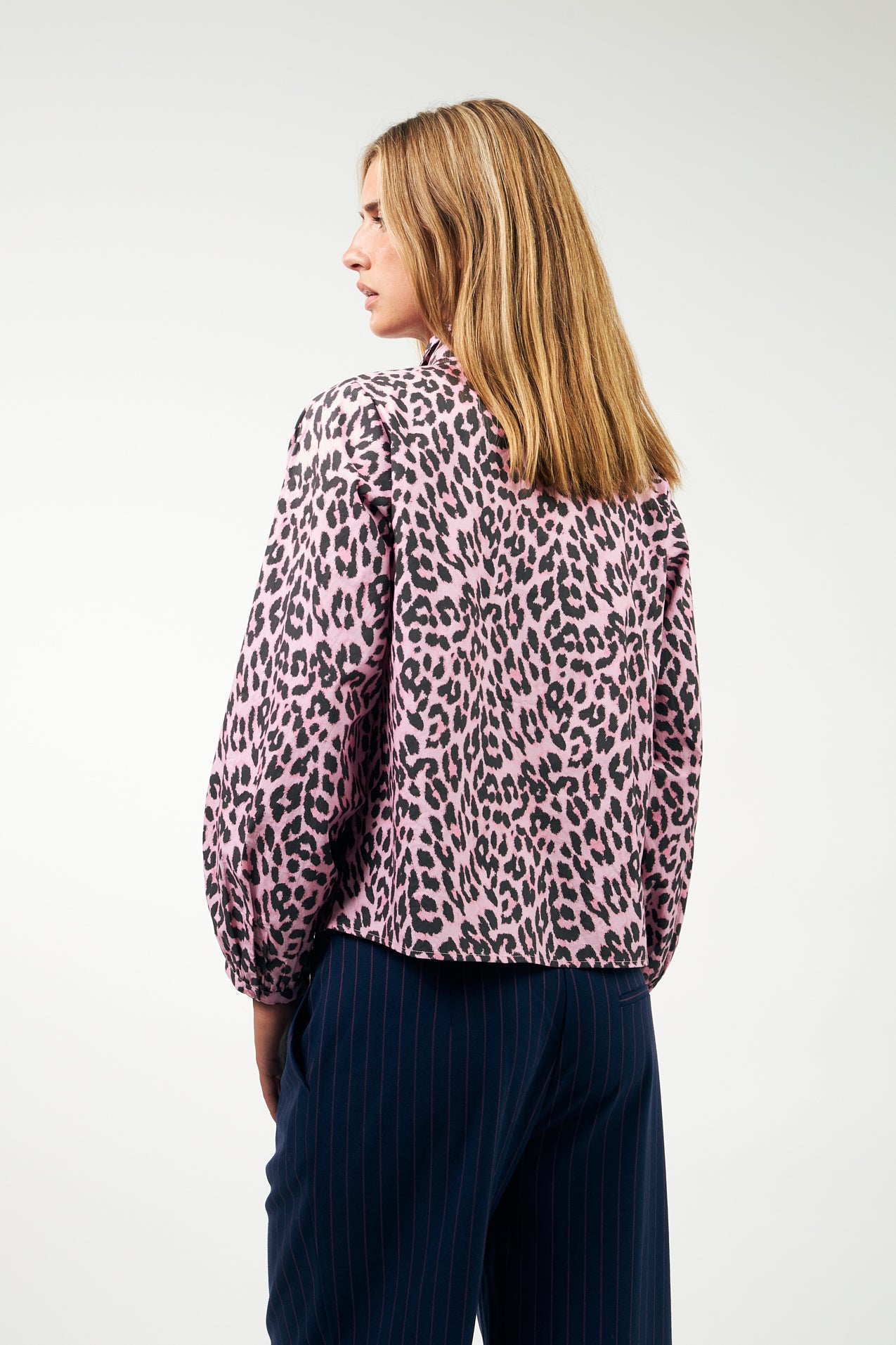 Ellie Shirt Pink Leopard