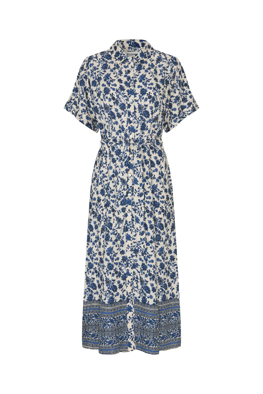 Blake Midi Dress Blue