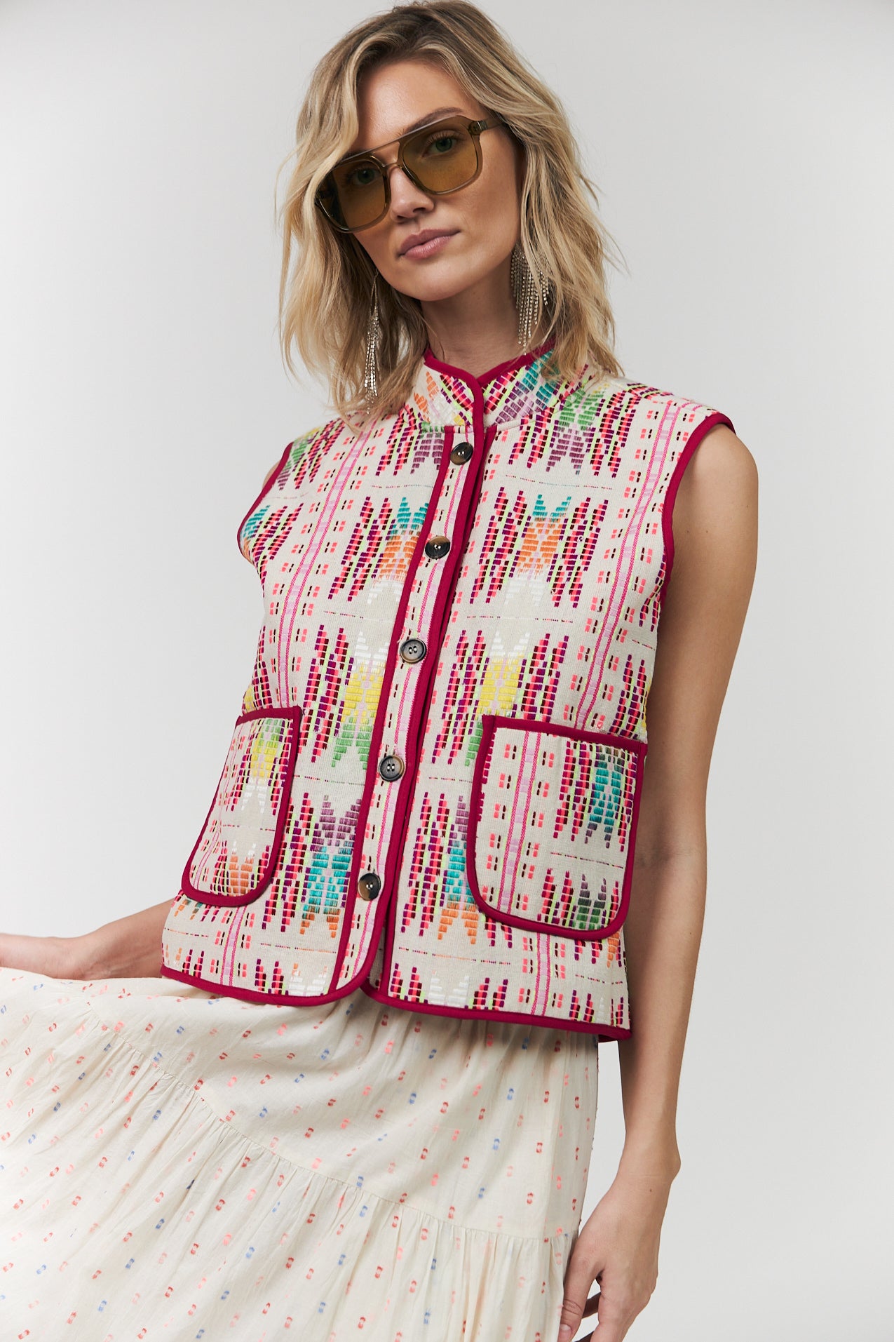 Cairo Vest Pink